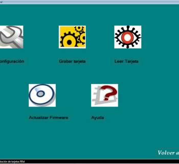 Software de grabación de tarjetas