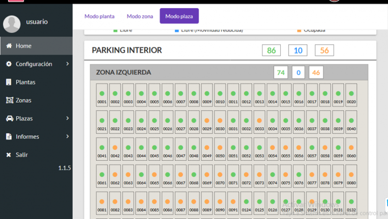 Software iVIEW for parking
